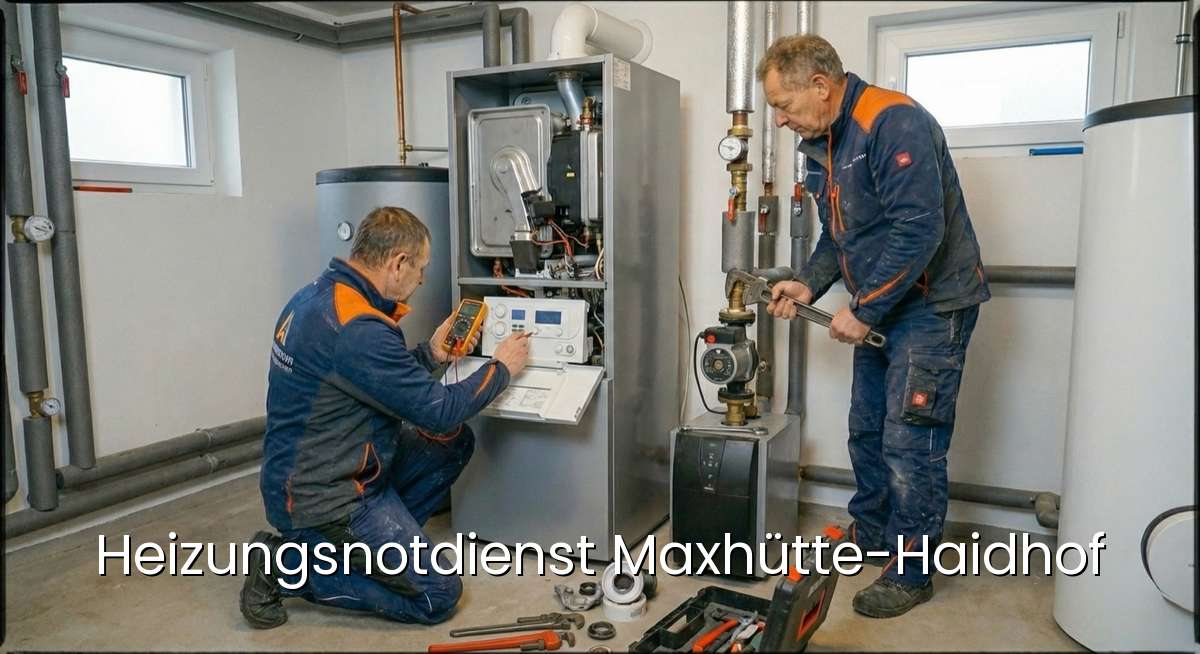Zertifizierter Heizung Notdienst Maxhütte-Haidhof - SHK-Meister repariert Gasheizung in Maxhütte-Haidhof