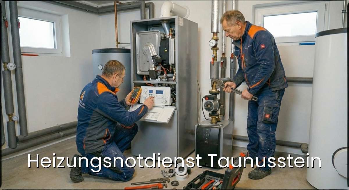 Zertifizierter Heizung Notdienst Taunusstein - SHK-Meister repariert Gasheizung in Taunusstein