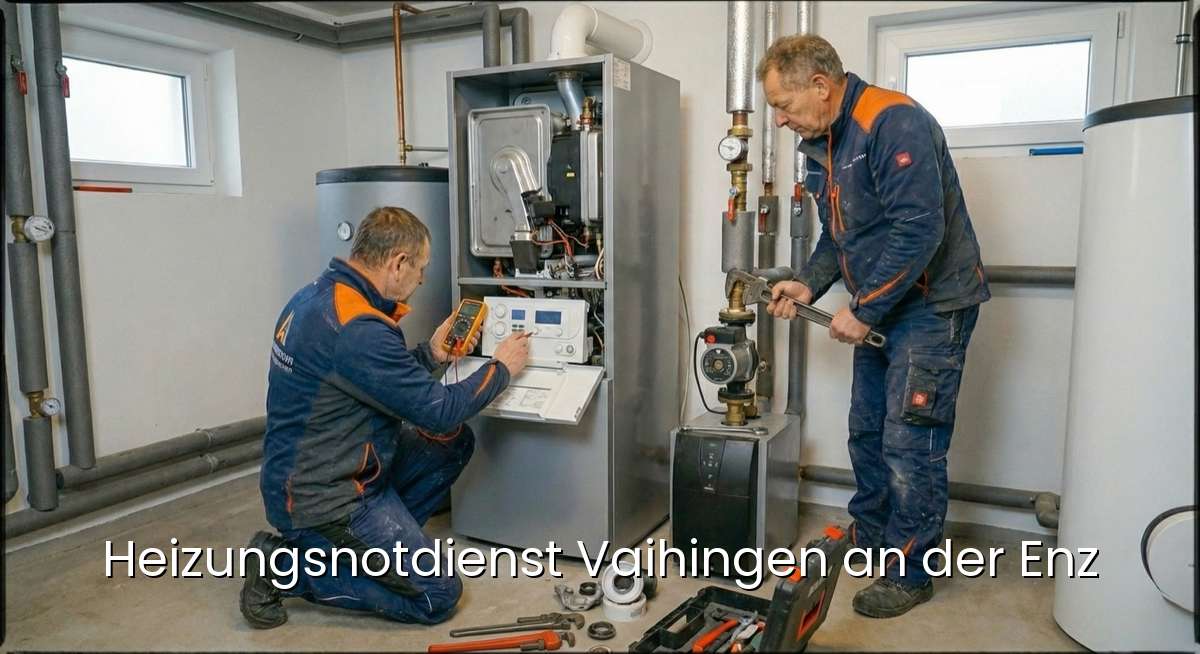 Zertifizierter Heizung Notdienst Vaihingen an der Enz - SHK-Meister repariert Gasheizung in Vaihingen an der Enz