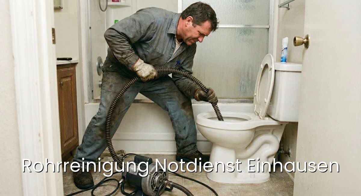 Zertifizierter Rohrreinigung Notdienst Einhausen - SHK-Meister repariert verstopften Abfluss in Einhausen
