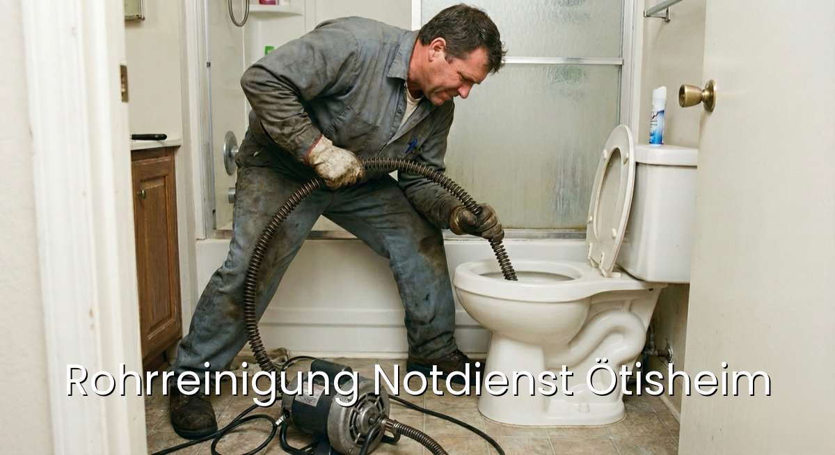 Zertifizierter Rohrreinigung Notdienst Ötisheim - SHK-Meister repariert verstopften Abfluss in Ötisheim