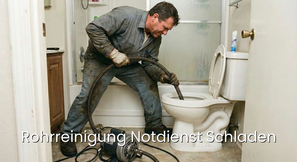 Zertifizierter Rohrreinigung Notdienst Schladen - SHK-Meister repariert verstopften Abfluss in Schladen