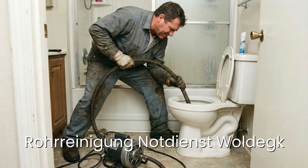 Zertifizierter Rohrreinigung Notdienst Woldegk - SHK-Meister repariert verstopften Abfluss in Woldegk