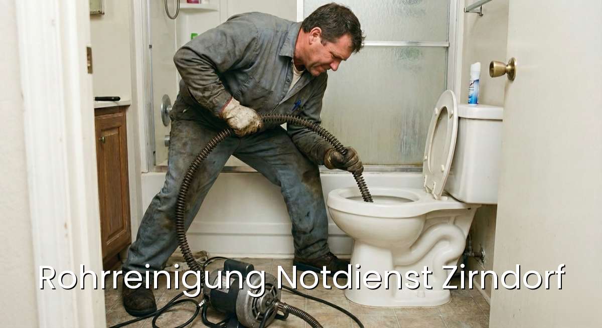 Zertifizierter Rohrreinigung Notdienst Zirndorf - SHK-Meister repariert verstopften Abfluss in Zirndorf