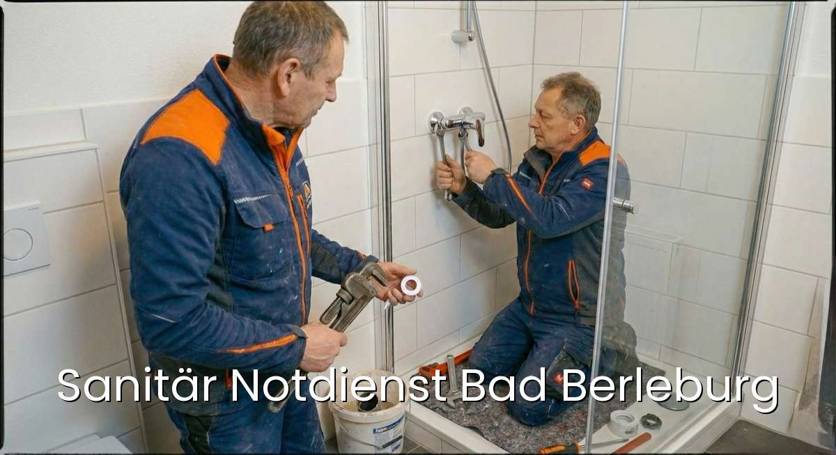Zertifizierter Sanitär Notdienst Bad Berleburg - SHK-Meister repariert Rohrbruch in Bad Berleburg