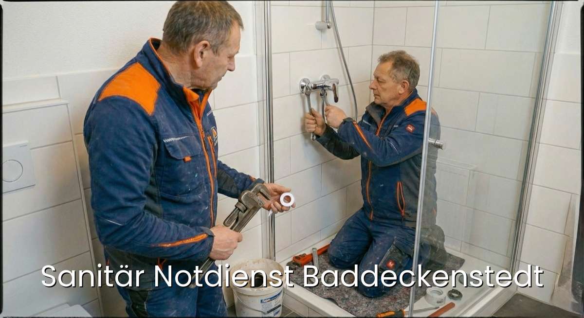Zertifizierter Sanitär Notdienst Baddeckenstedt - SHK-Meister repariert Rohrbruch in Baddeckenstedt