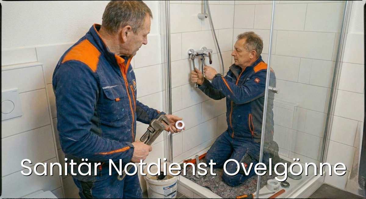 Zertifizierter Sanitär Notdienst Ovelgönne - SHK-Meister repariert Rohrbruch in Ovelgönne