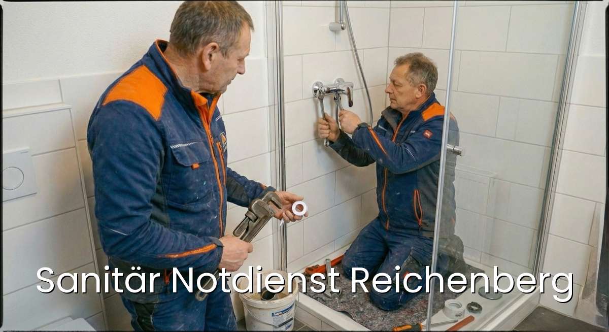 Zertifizierter Sanitär Notdienst Reichenberg - SHK-Meister repariert Rohrbruch in Reichenberg