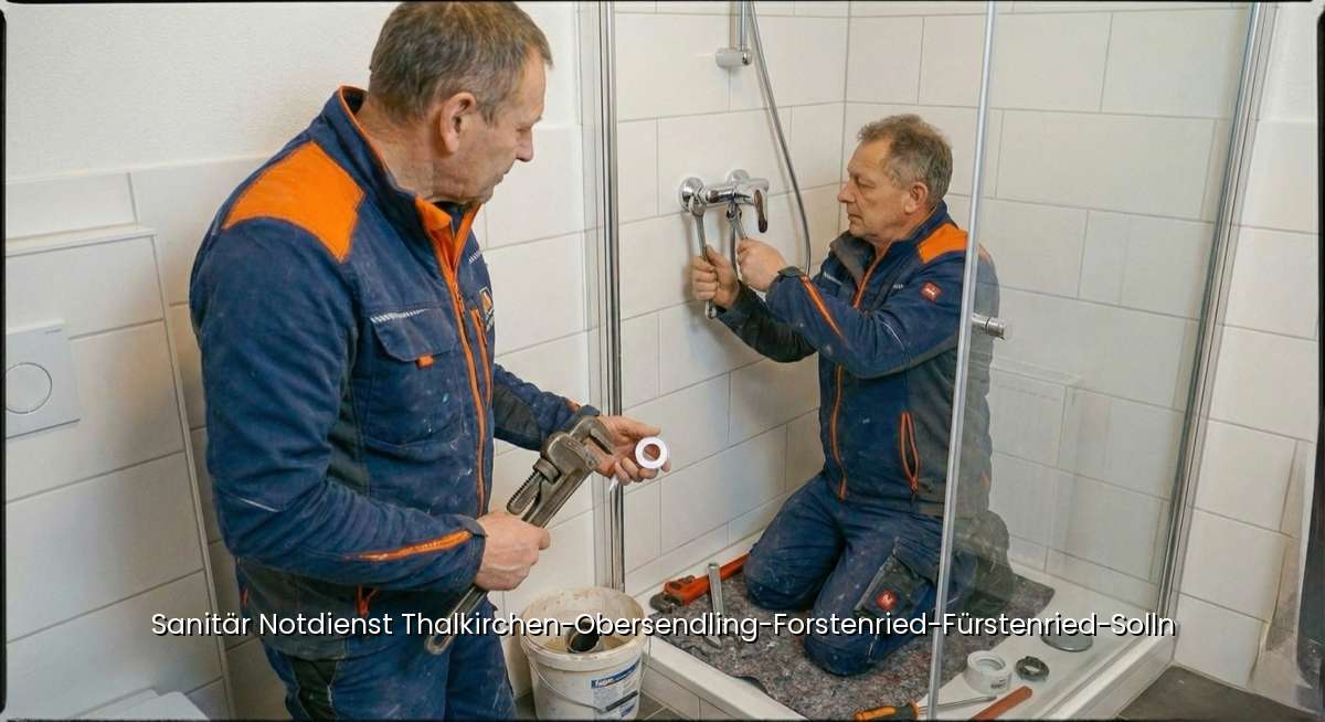 Zertifizierter Sanitär Notdienst Thalkirchen-Obersendling-Forstenried-Fürstenried-Solln - SHK-Meister repariert Rohrbruch in Thalkirchen-Obersendling-Forstenried-Fürstenried-Solln